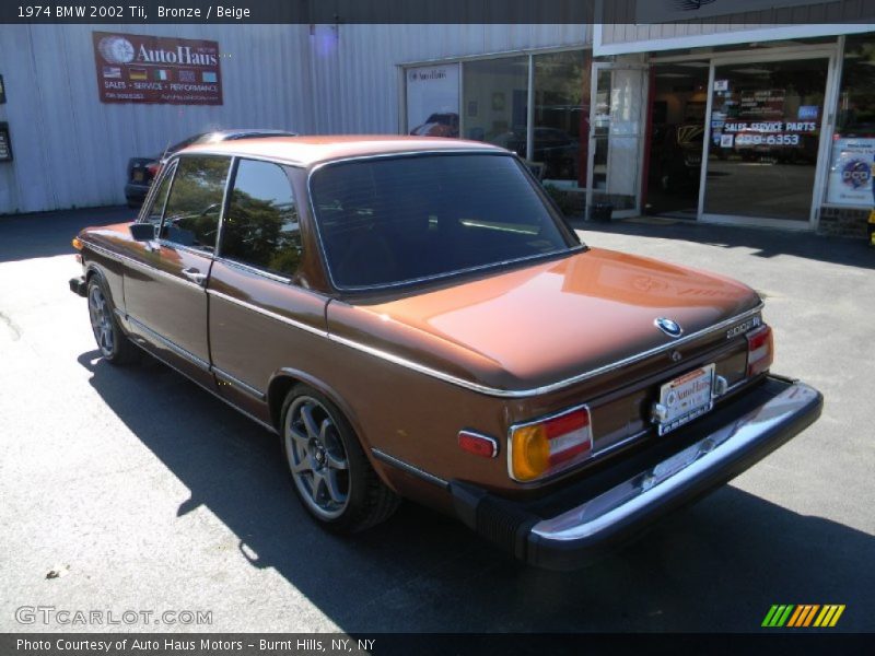 Bronze / Beige 1974 BMW 2002 Tii