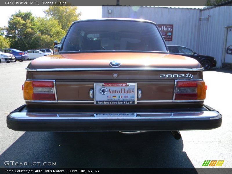 Bronze / Beige 1974 BMW 2002 Tii