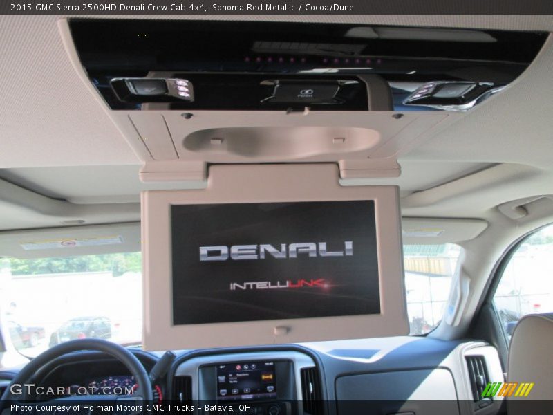 Sonoma Red Metallic / Cocoa/Dune 2015 GMC Sierra 2500HD Denali Crew Cab 4x4