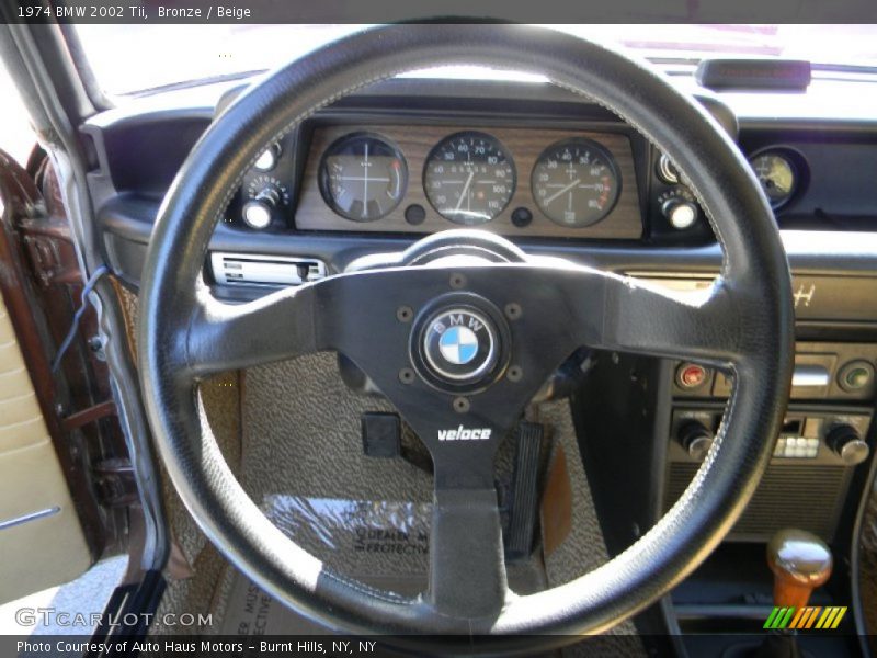 Bronze / Beige 1974 BMW 2002 Tii