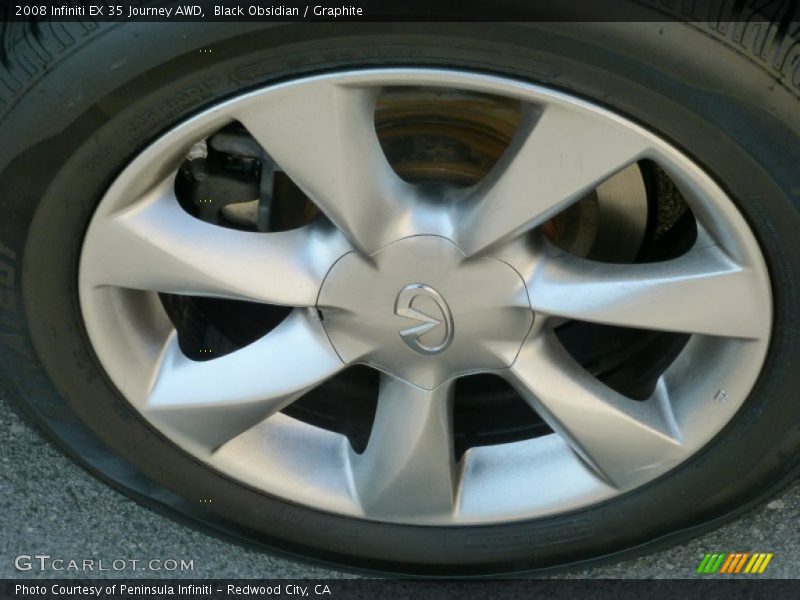 Black Obsidian / Graphite 2008 Infiniti EX 35 Journey AWD