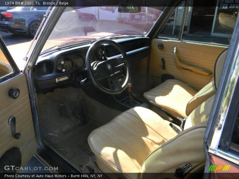  1974 2002 Tii  Beige Interior