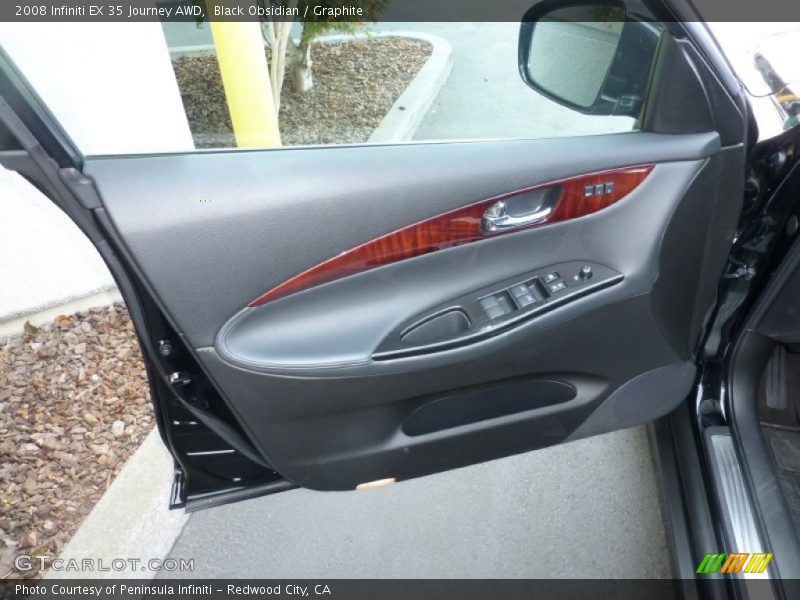 Black Obsidian / Graphite 2008 Infiniti EX 35 Journey AWD