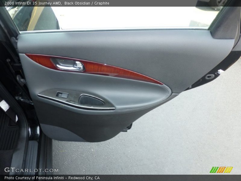 Black Obsidian / Graphite 2008 Infiniti EX 35 Journey AWD