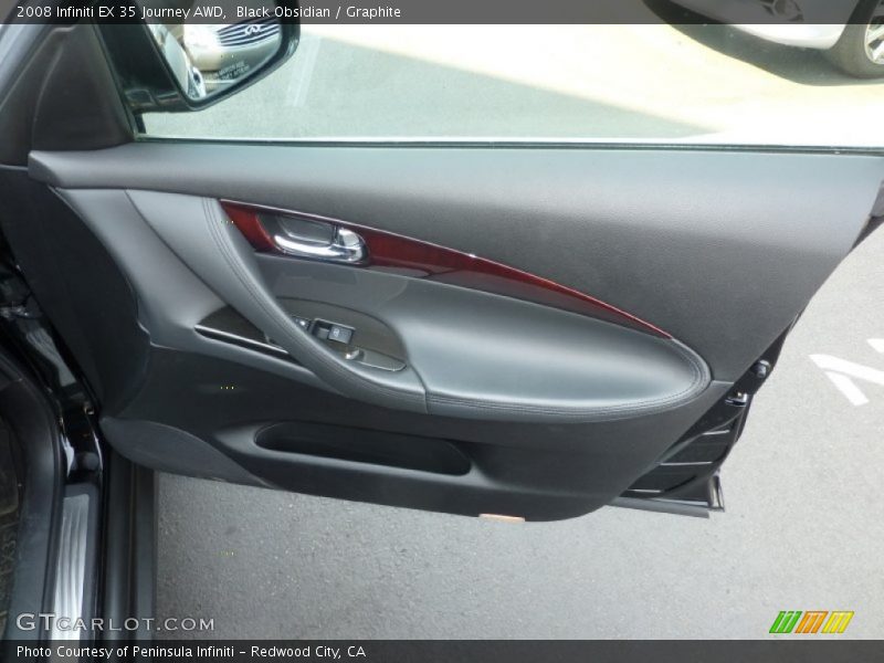 Black Obsidian / Graphite 2008 Infiniti EX 35 Journey AWD