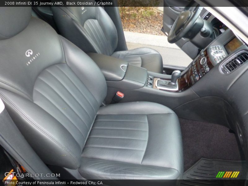 Black Obsidian / Graphite 2008 Infiniti EX 35 Journey AWD