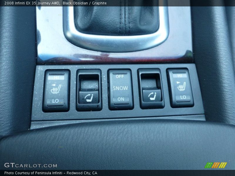 Black Obsidian / Graphite 2008 Infiniti EX 35 Journey AWD