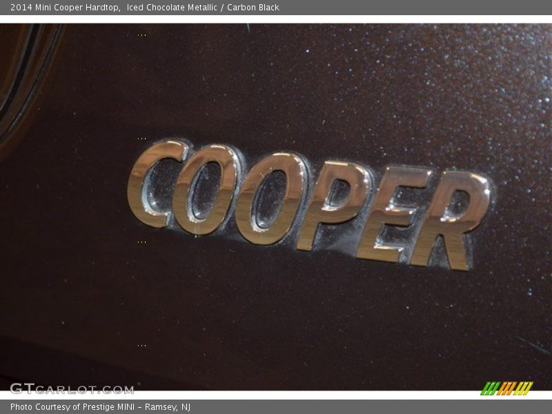Iced Chocolate Metallic / Carbon Black 2014 Mini Cooper Hardtop