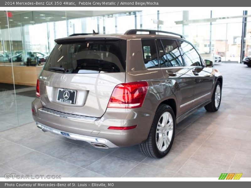 Pebble Grey Metallic / Almond Beige/Mocha 2014 Mercedes-Benz GLK 350 4Matic