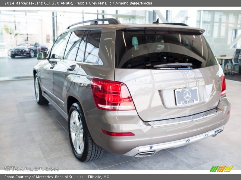 Pebble Grey Metallic / Almond Beige/Mocha 2014 Mercedes-Benz GLK 350 4Matic