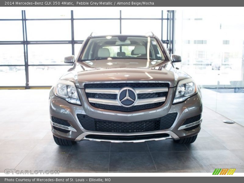 Pebble Grey Metallic / Almond Beige/Mocha 2014 Mercedes-Benz GLK 350 4Matic