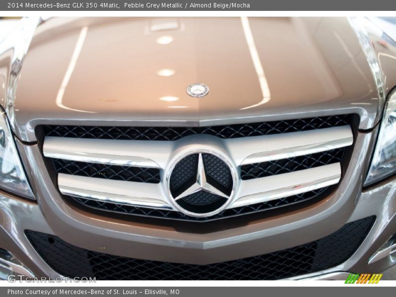 Pebble Grey Metallic / Almond Beige/Mocha 2014 Mercedes-Benz GLK 350 4Matic