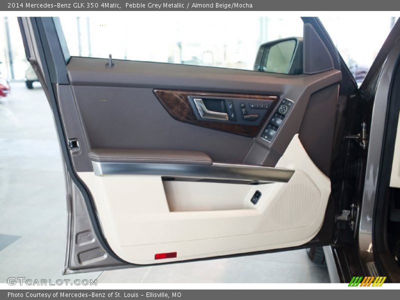 Pebble Grey Metallic / Almond Beige/Mocha 2014 Mercedes-Benz GLK 350 4Matic