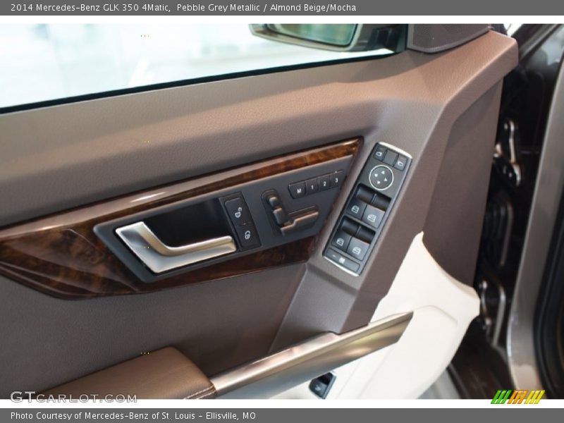 Pebble Grey Metallic / Almond Beige/Mocha 2014 Mercedes-Benz GLK 350 4Matic