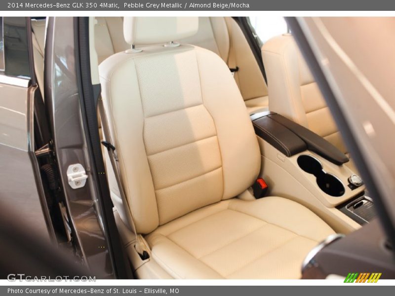 Pebble Grey Metallic / Almond Beige/Mocha 2014 Mercedes-Benz GLK 350 4Matic