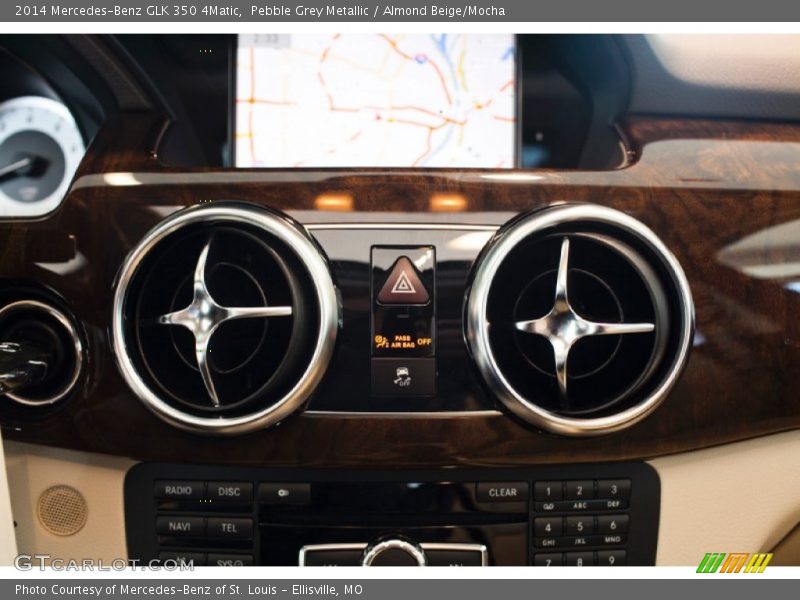 Pebble Grey Metallic / Almond Beige/Mocha 2014 Mercedes-Benz GLK 350 4Matic