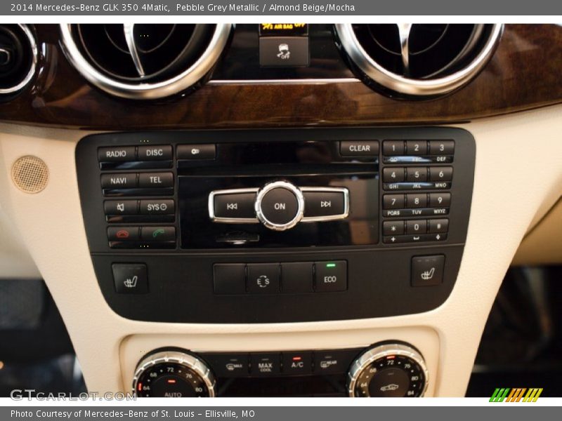 Pebble Grey Metallic / Almond Beige/Mocha 2014 Mercedes-Benz GLK 350 4Matic