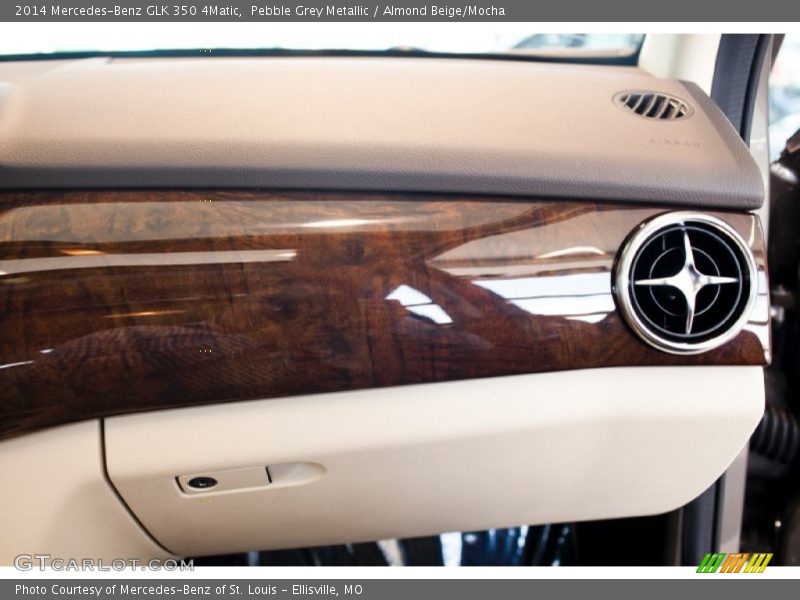 Pebble Grey Metallic / Almond Beige/Mocha 2014 Mercedes-Benz GLK 350 4Matic