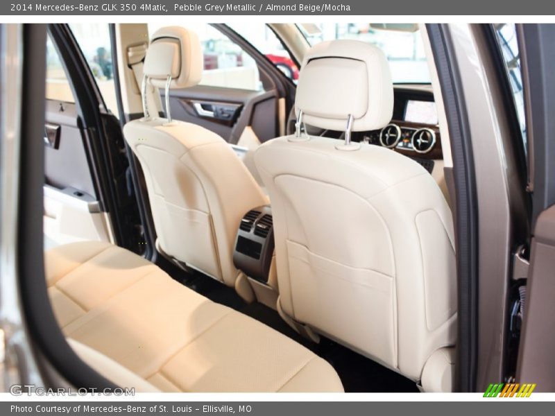 Pebble Grey Metallic / Almond Beige/Mocha 2014 Mercedes-Benz GLK 350 4Matic