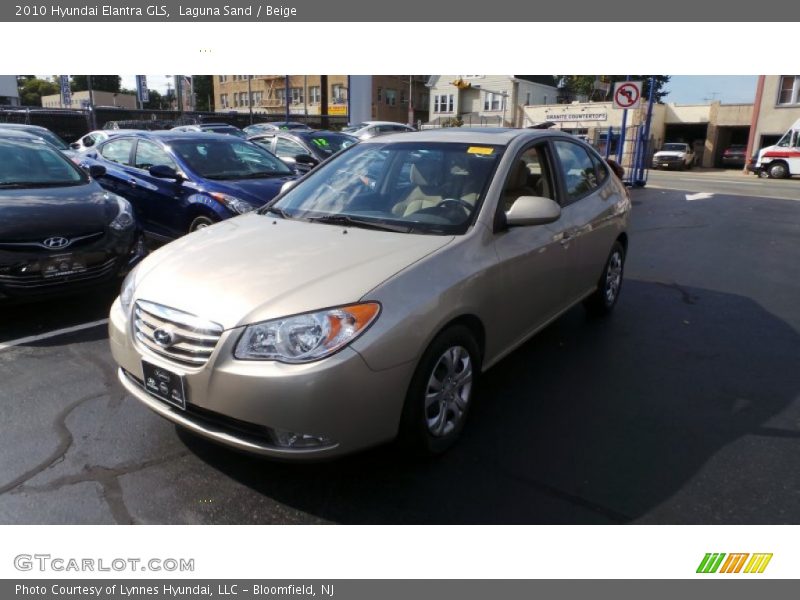 Laguna Sand / Beige 2010 Hyundai Elantra GLS