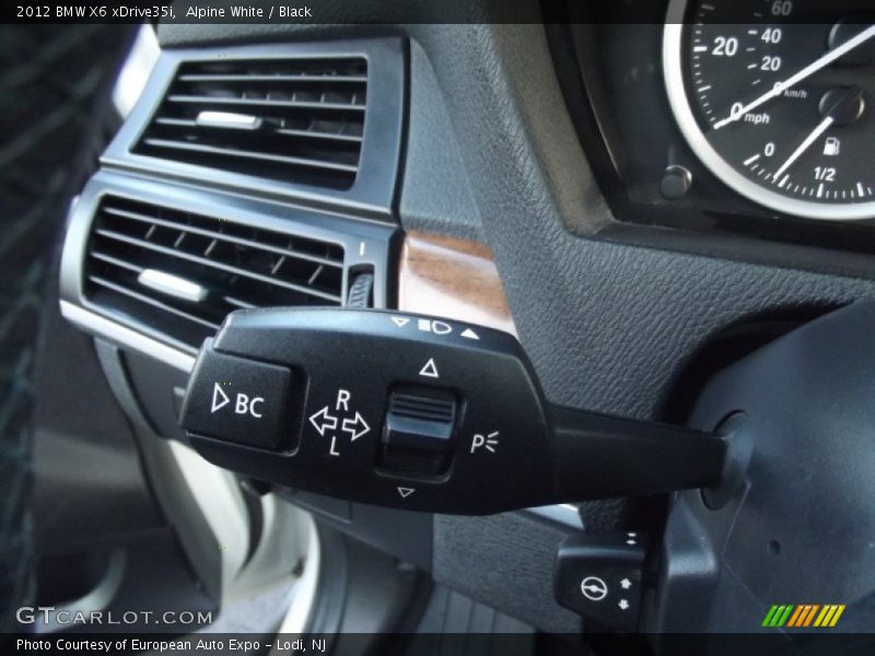 Alpine White / Black 2012 BMW X6 xDrive35i