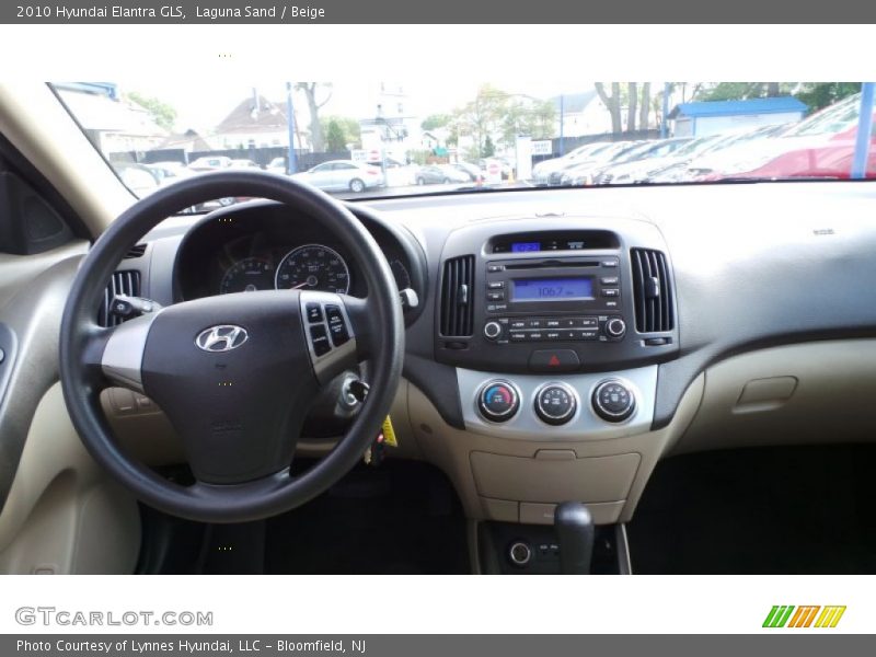 Laguna Sand / Beige 2010 Hyundai Elantra GLS