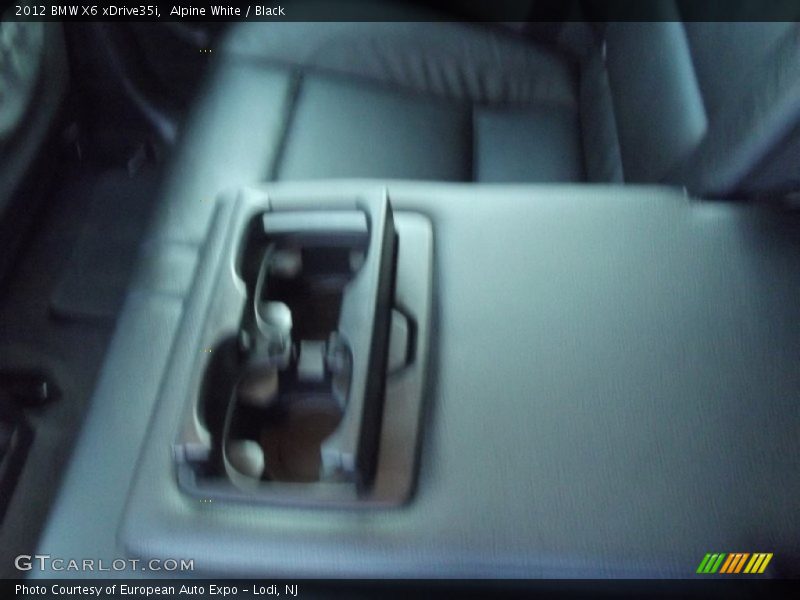 Alpine White / Black 2012 BMW X6 xDrive35i