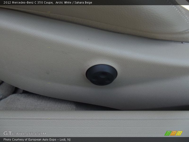 Arctic White / Sahara Beige 2012 Mercedes-Benz C 350 Coupe