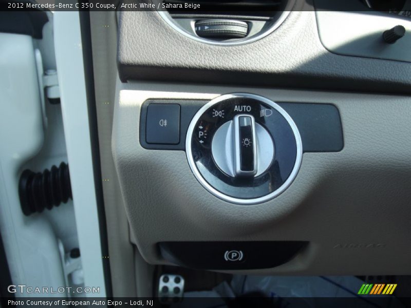 Arctic White / Sahara Beige 2012 Mercedes-Benz C 350 Coupe