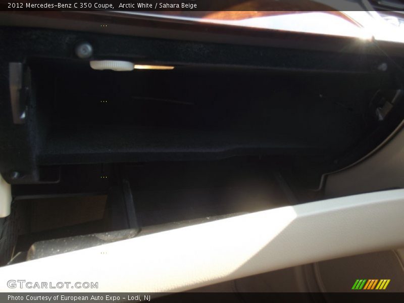 Arctic White / Sahara Beige 2012 Mercedes-Benz C 350 Coupe