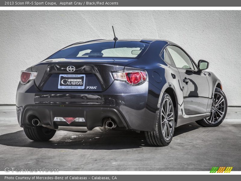Asphalt Gray / Black/Red Accents 2013 Scion FR-S Sport Coupe