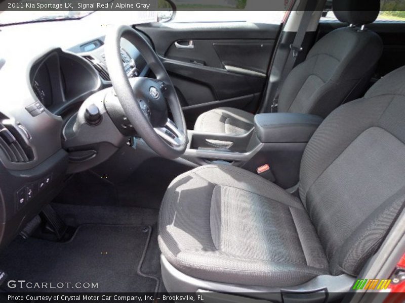 Signal Red / Alpine Gray 2011 Kia Sportage LX