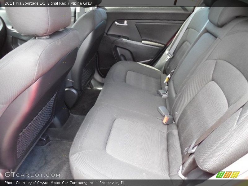 Signal Red / Alpine Gray 2011 Kia Sportage LX