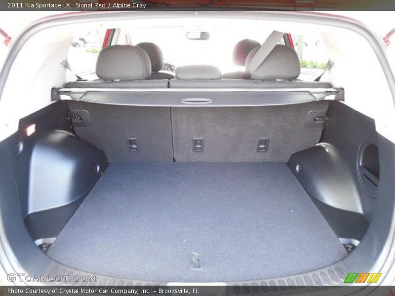 Signal Red / Alpine Gray 2011 Kia Sportage LX