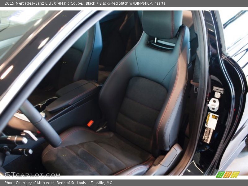 Front Seat of 2015 C 350 4Matic Coupe