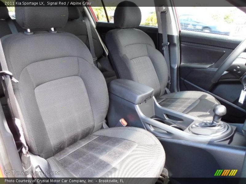 Signal Red / Alpine Gray 2011 Kia Sportage LX