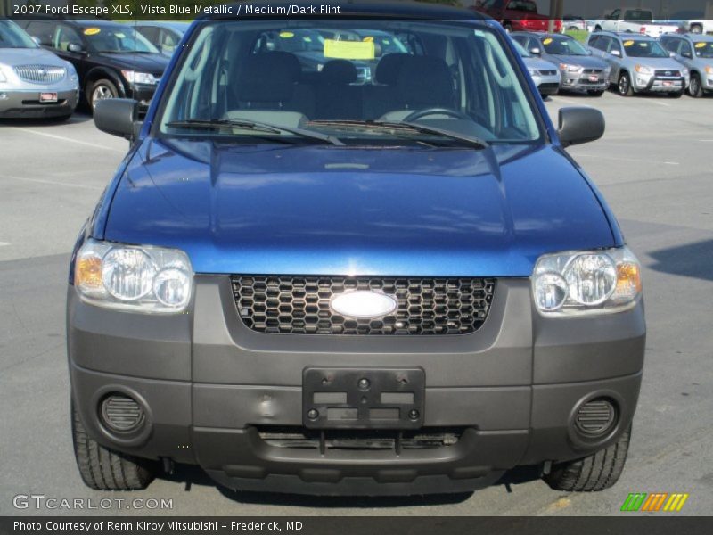 Vista Blue Metallic / Medium/Dark Flint 2007 Ford Escape XLS