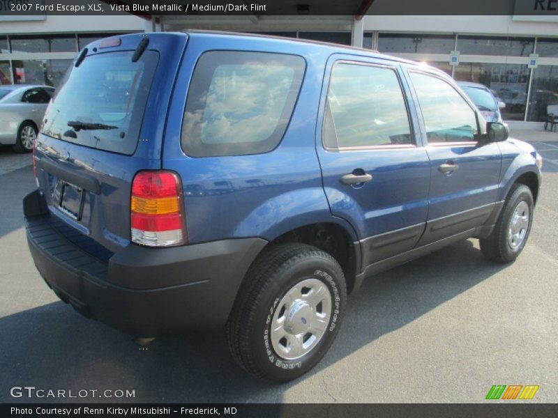 Vista Blue Metallic / Medium/Dark Flint 2007 Ford Escape XLS