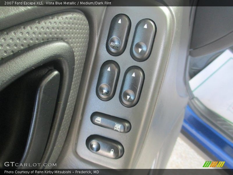 Vista Blue Metallic / Medium/Dark Flint 2007 Ford Escape XLS