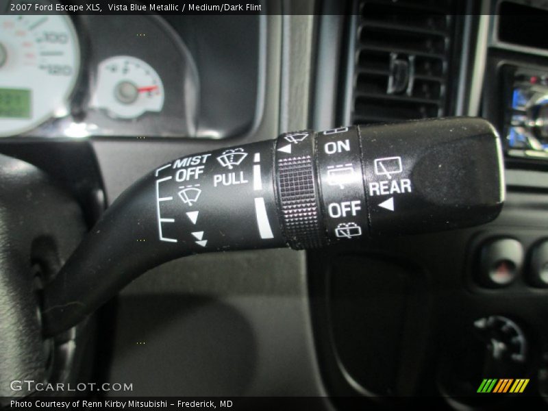 Vista Blue Metallic / Medium/Dark Flint 2007 Ford Escape XLS
