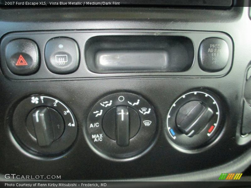 Vista Blue Metallic / Medium/Dark Flint 2007 Ford Escape XLS