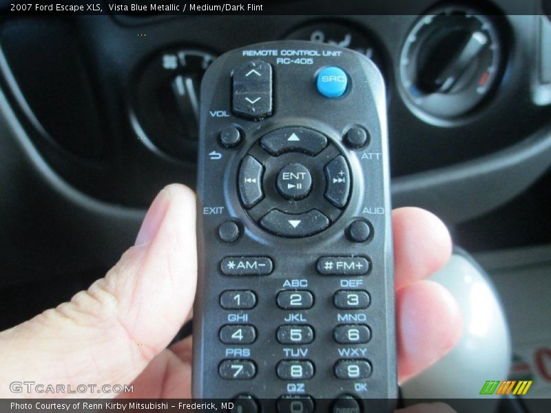 Vista Blue Metallic / Medium/Dark Flint 2007 Ford Escape XLS