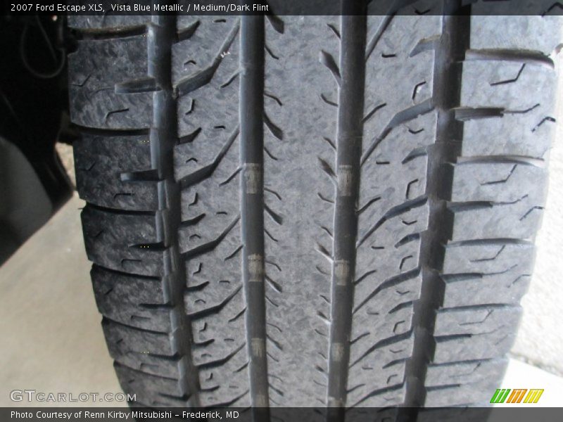 Vista Blue Metallic / Medium/Dark Flint 2007 Ford Escape XLS