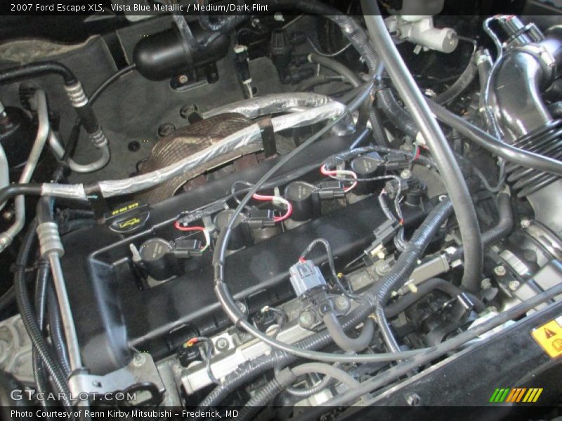 Vista Blue Metallic / Medium/Dark Flint 2007 Ford Escape XLS
