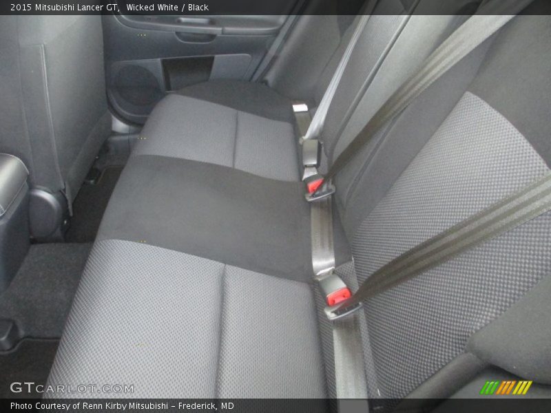 Wicked White / Black 2015 Mitsubishi Lancer GT