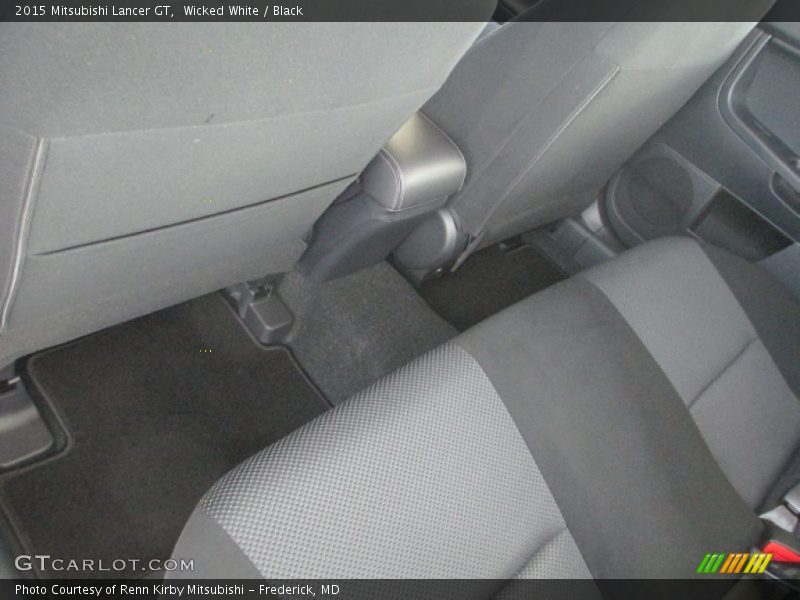 Wicked White / Black 2015 Mitsubishi Lancer GT