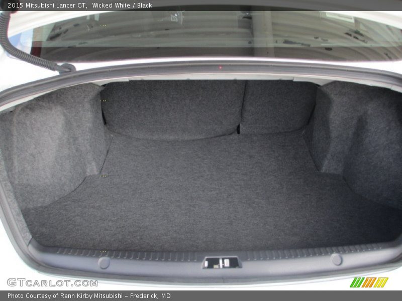 Wicked White / Black 2015 Mitsubishi Lancer GT