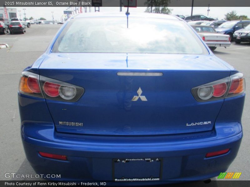 Octane Blue / Black 2015 Mitsubishi Lancer ES