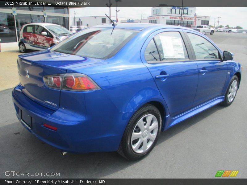 Octane Blue / Black 2015 Mitsubishi Lancer ES
