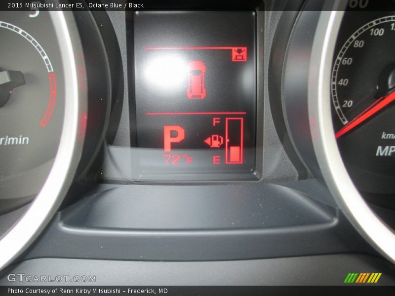Octane Blue / Black 2015 Mitsubishi Lancer ES